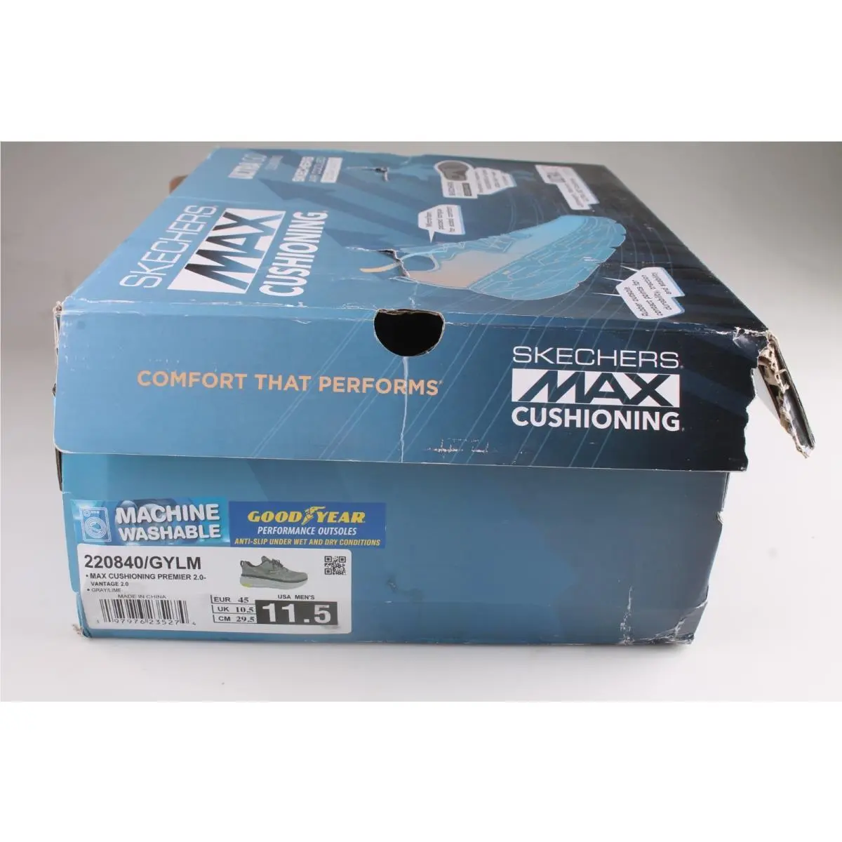 Skechers shoes - MAX CUSHIONING PREMIER 2.0- VANTAGE - 220840 - Gray (UPC: 197976235274) 5