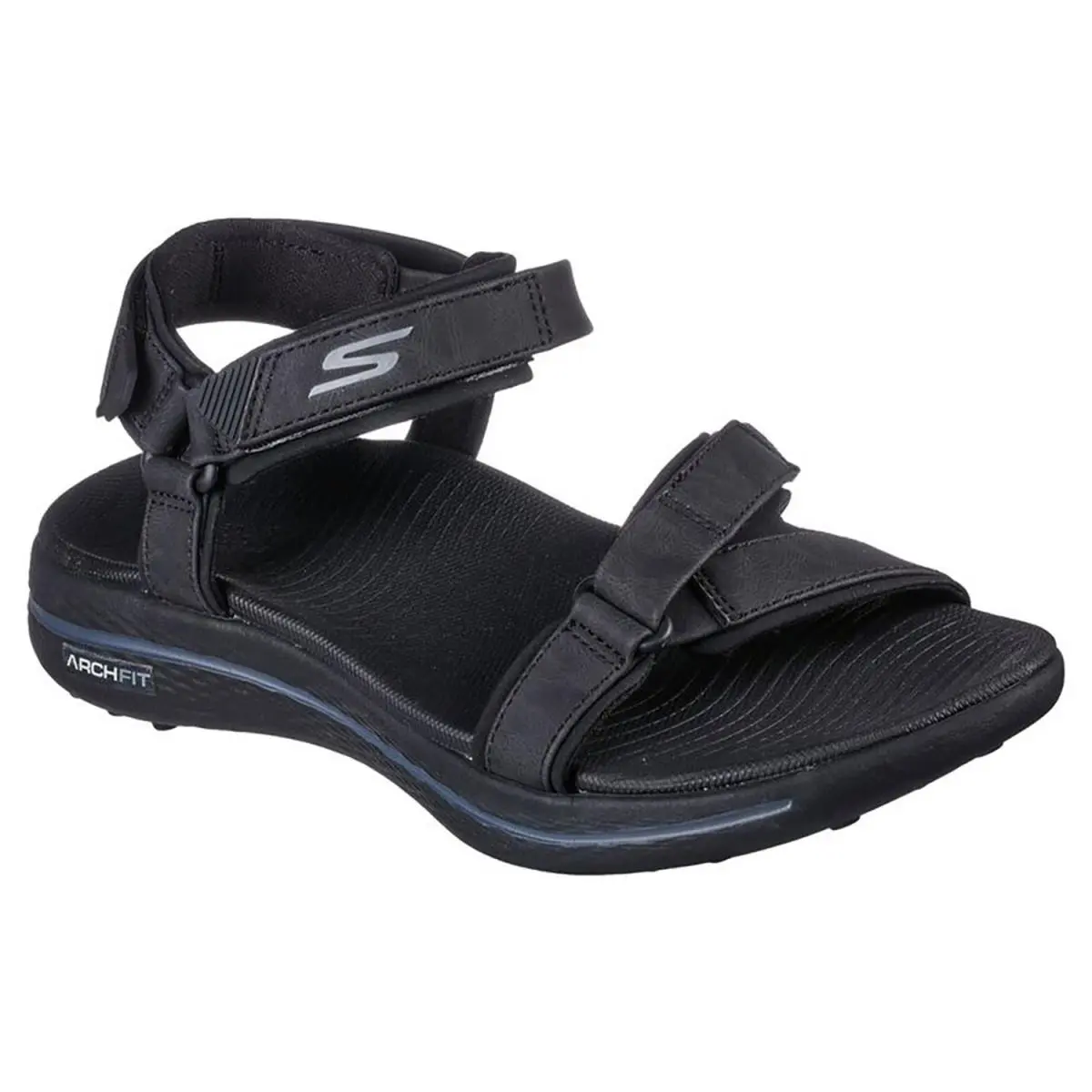 Skechers Arch Fit 123070 Blk Size 5 Medium Sandal Golf Shoes Women
