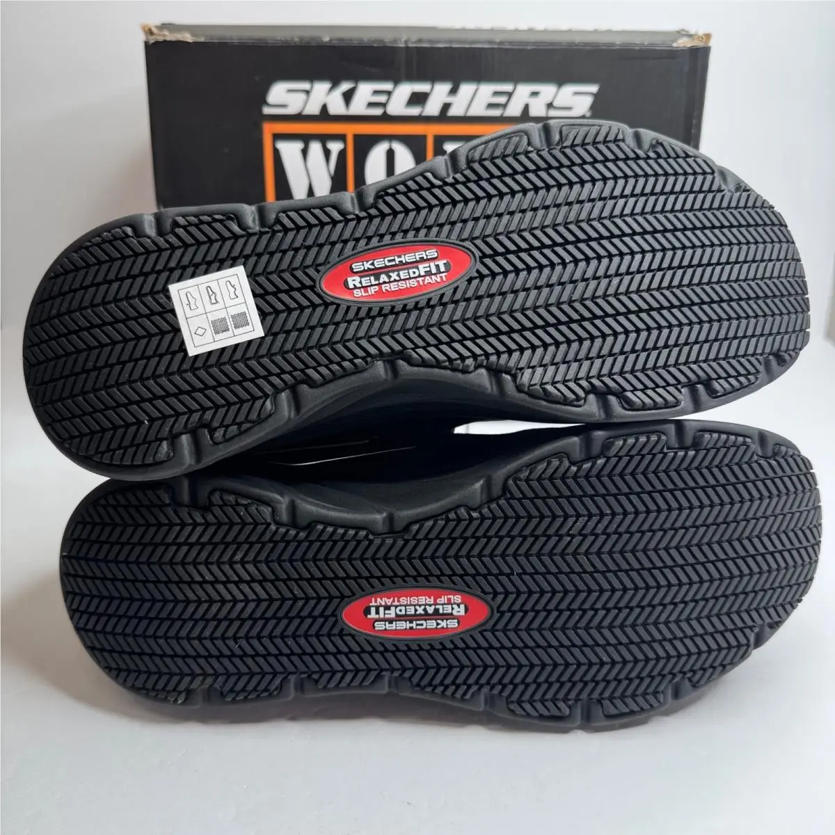 Skechers shoes - Skechers Work Relaxed Fit - Work Relaxed Fit - Black 8