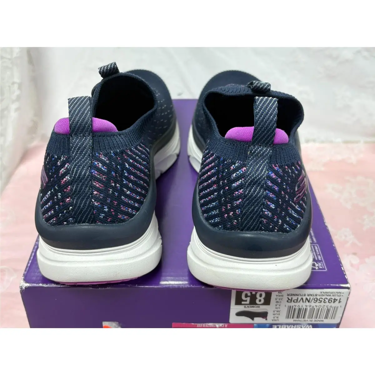Skechers shoes - 149356NVPR - 149356/NVPR - Navy/Purple 1
