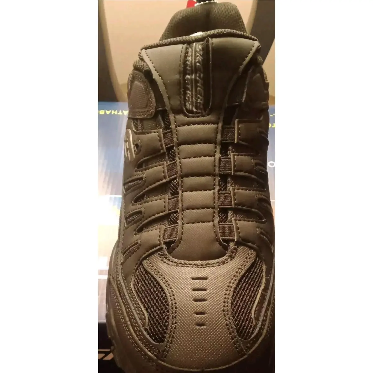 Skechers shoes - Skechers Air Cooled Memory Foam WONTED - 51866w/bbk - Black 2