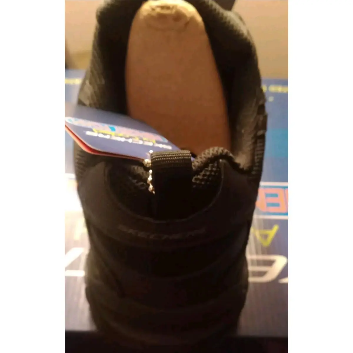 Skechers shoes - Skechers Air Cooled Memory Foam WONTED - 51866w/bbk - Black 3
