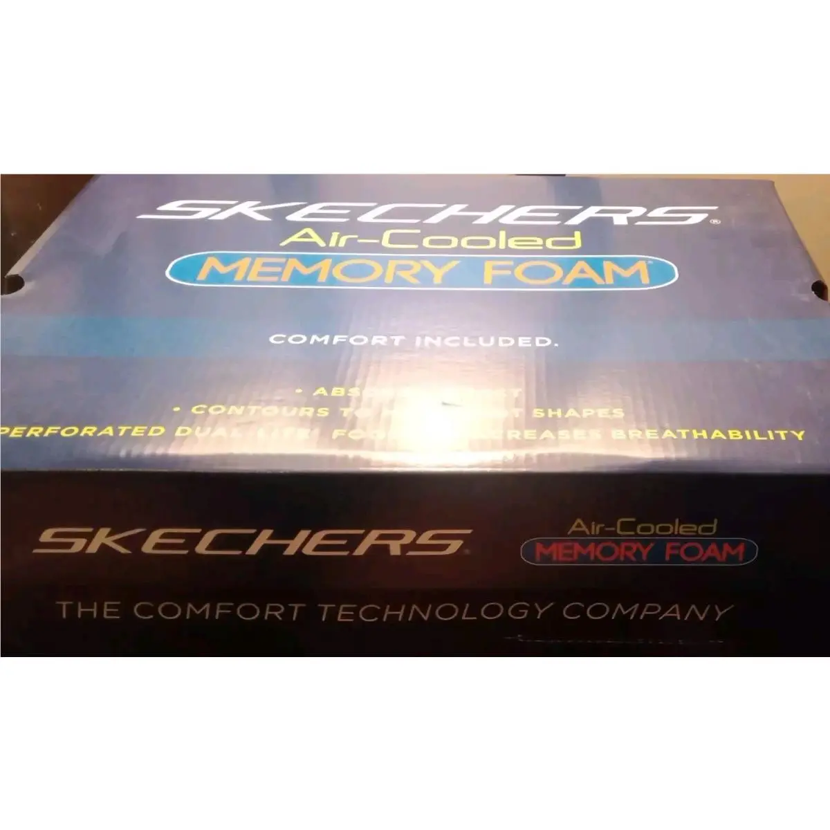 Skechers shoes - Skechers Air Cooled Memory Foam WONTED - 51866w/bbk - Black 5