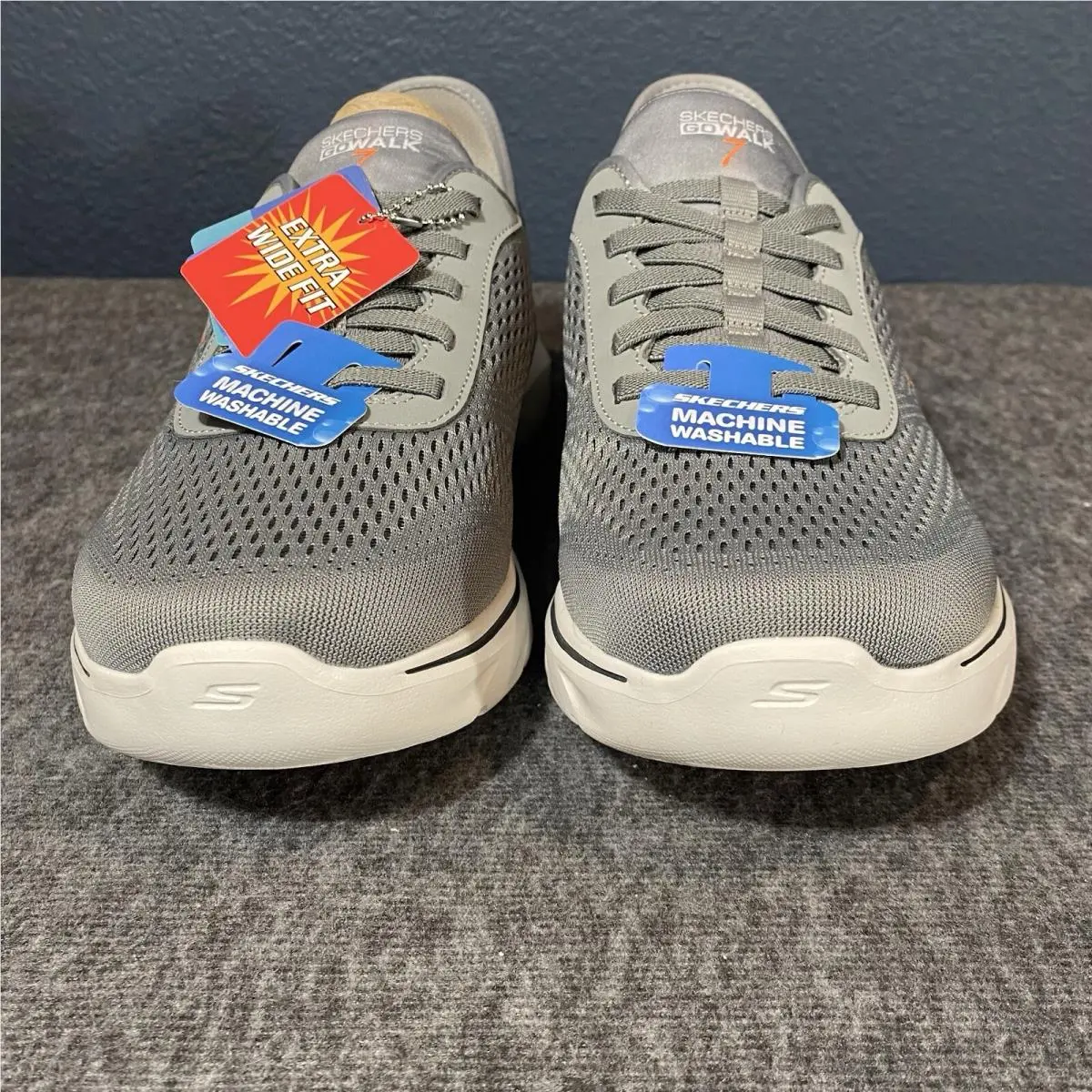 Skechers shoes - Skechers Go Walk 7 Slip-Ins - 216648WW - Gray 2