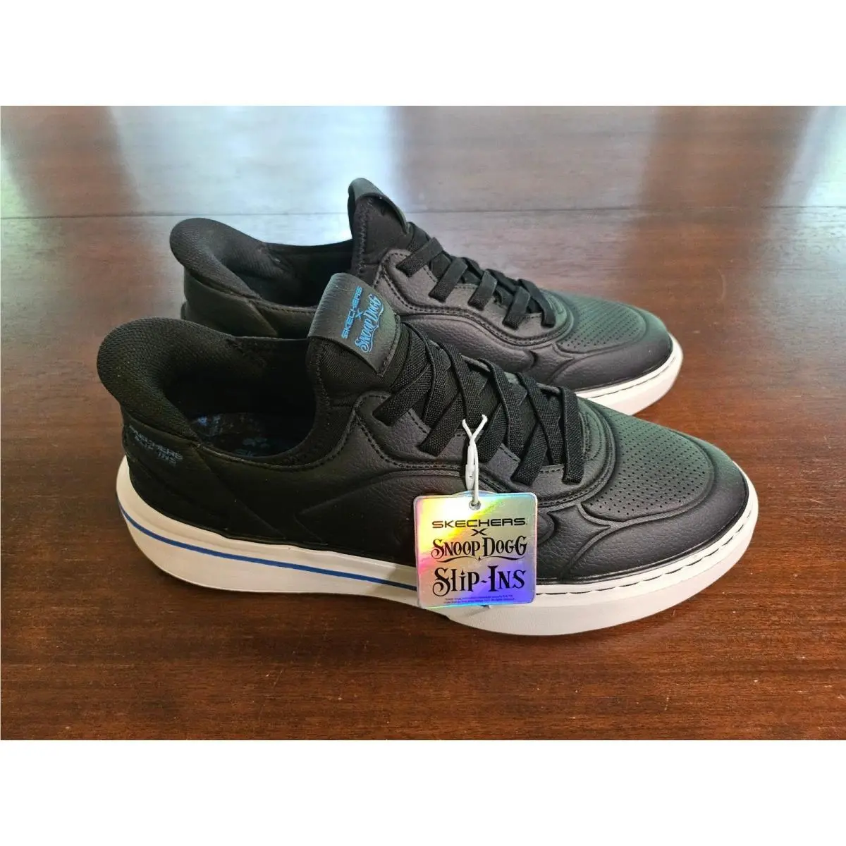 Skechers Snoop Dogg Slip-ins Sneaker Mens 10 Black Snoop One OG 183030