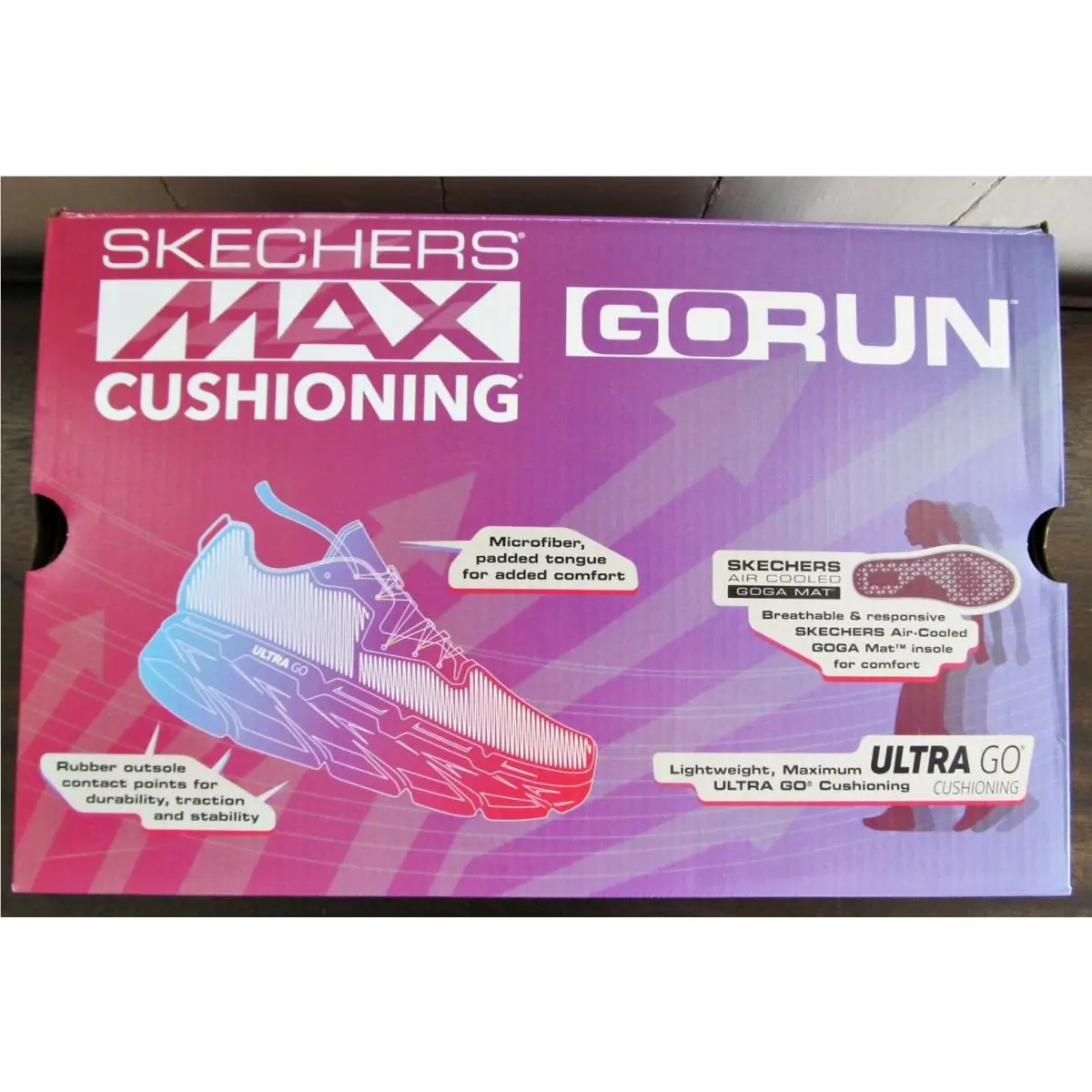 Skechers shoes - Skechers Go Run Max - Run Max - 129600 - Blue (UPC: 196989301334) 9