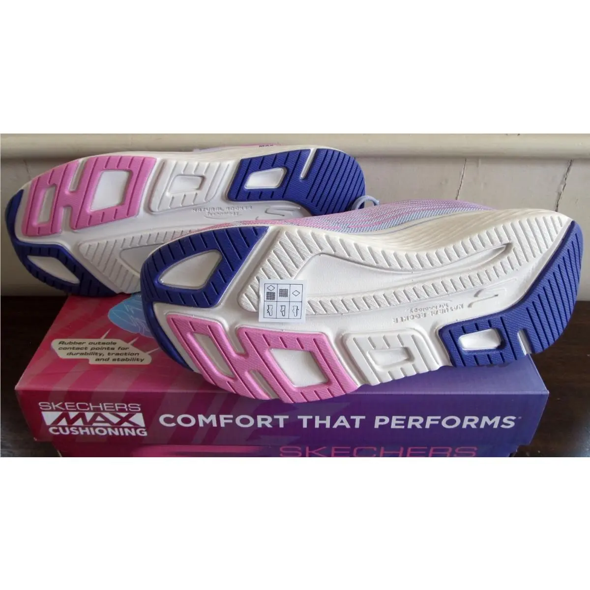 Skechers shoes - Skechers Go Run Max - Run Max - 129600 - Blue (UPC: 196989301334) 1