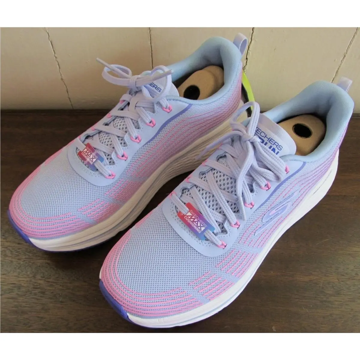 Skechers shoes - Skechers Go Run Max - Run Max - 129600 - Blue (UPC: 196989301334) 4