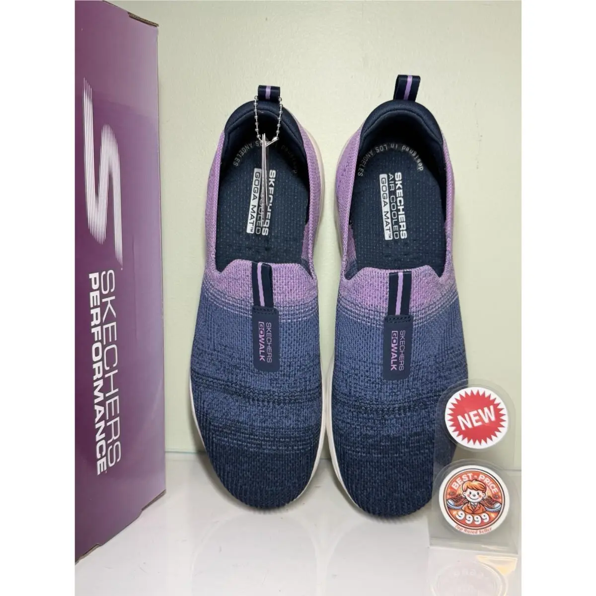 Skechers shoes - 124764/NVLV - Ibiza - Navy/ Lavender 0