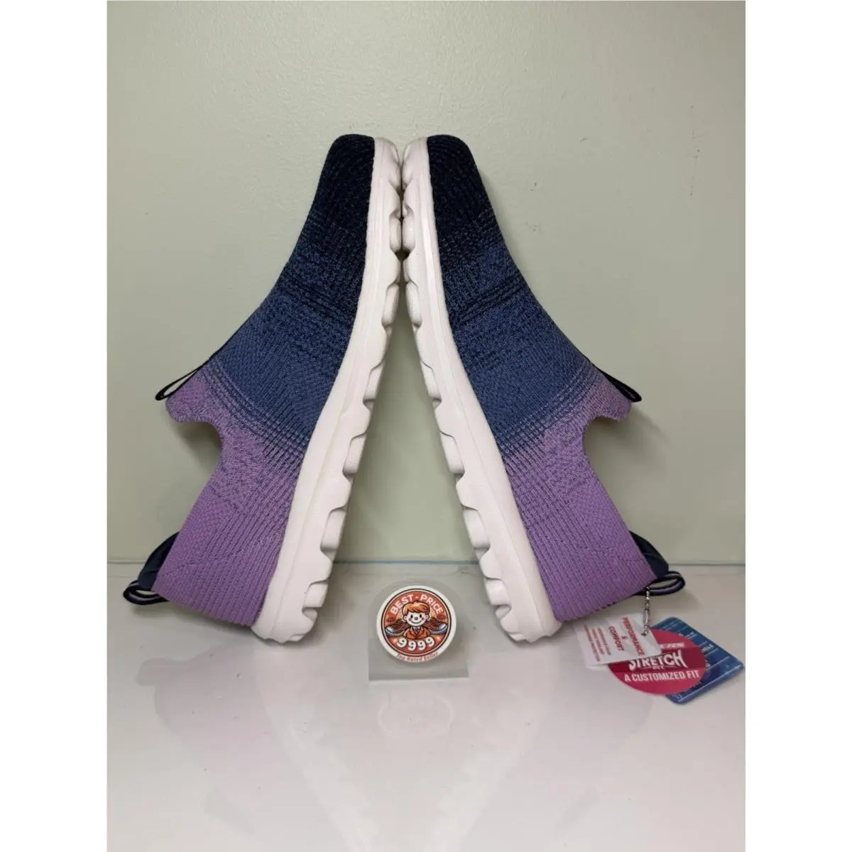 Skechers shoes - 124764/NVLV - Ibiza - Navy/ Lavender 3