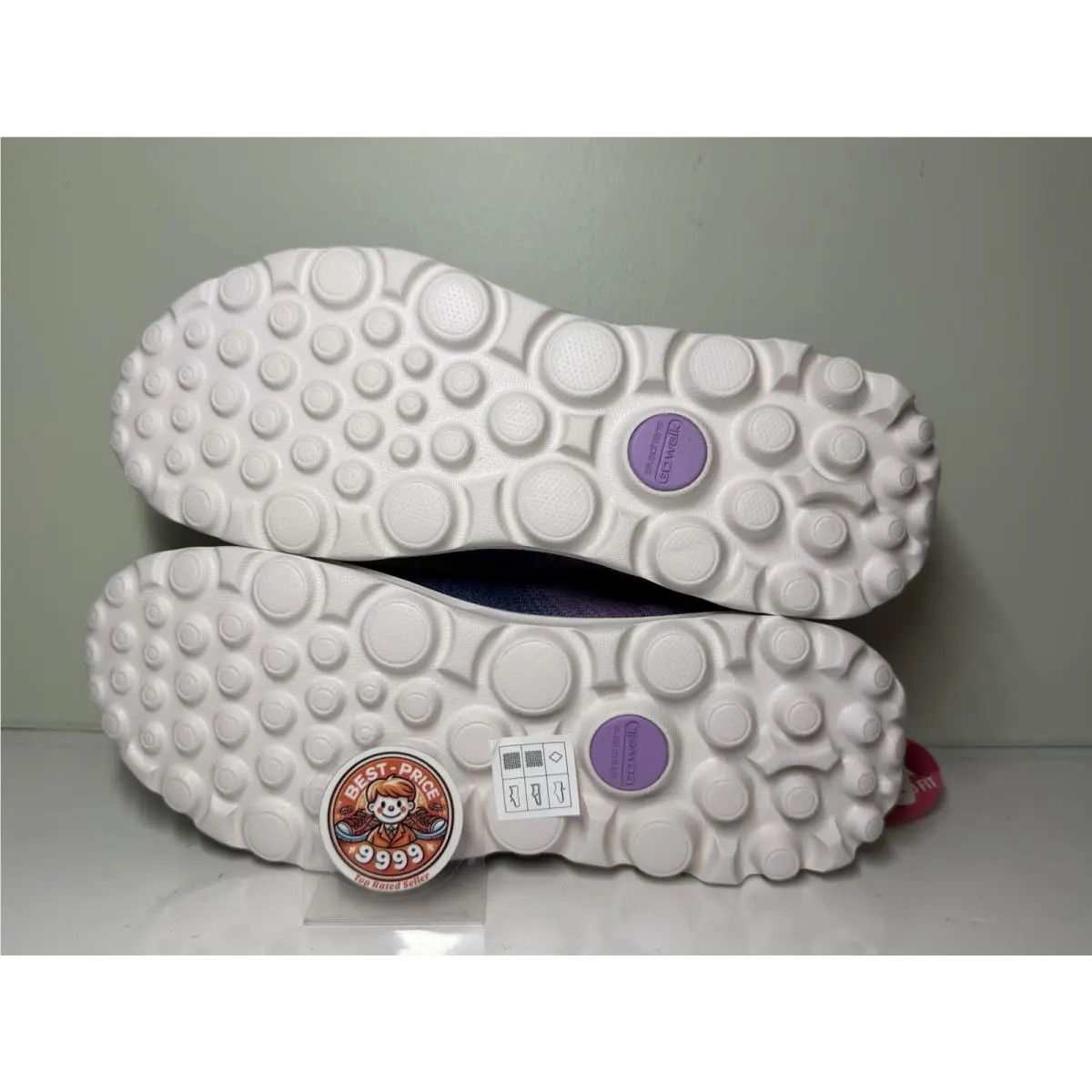 Skechers shoes - 124764/NVLV - Ibiza - Navy/ Lavender 8