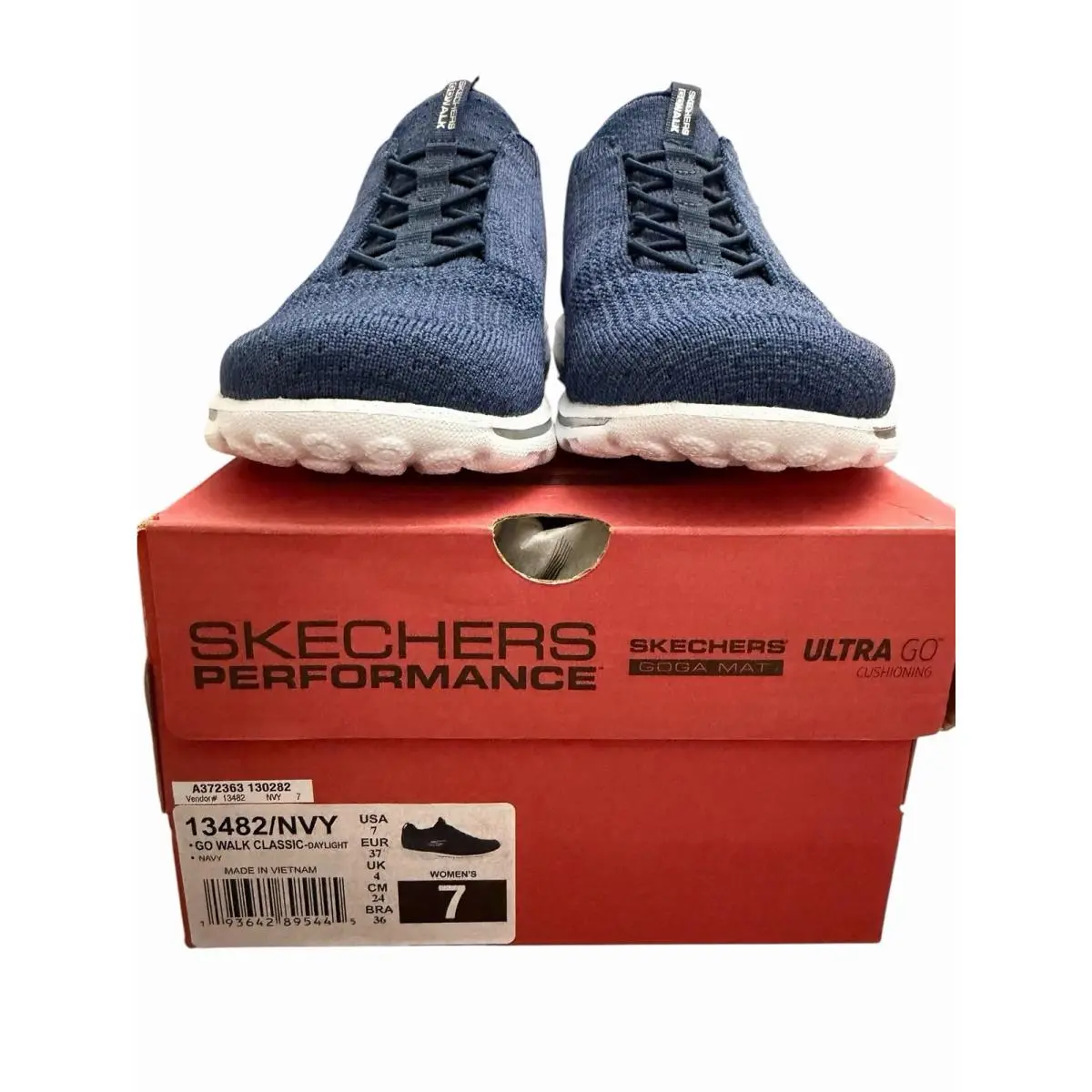 Skechers shoes - Skechers Go Walk - Walk - 134821 - Blue (UPC: 193642895445) 2