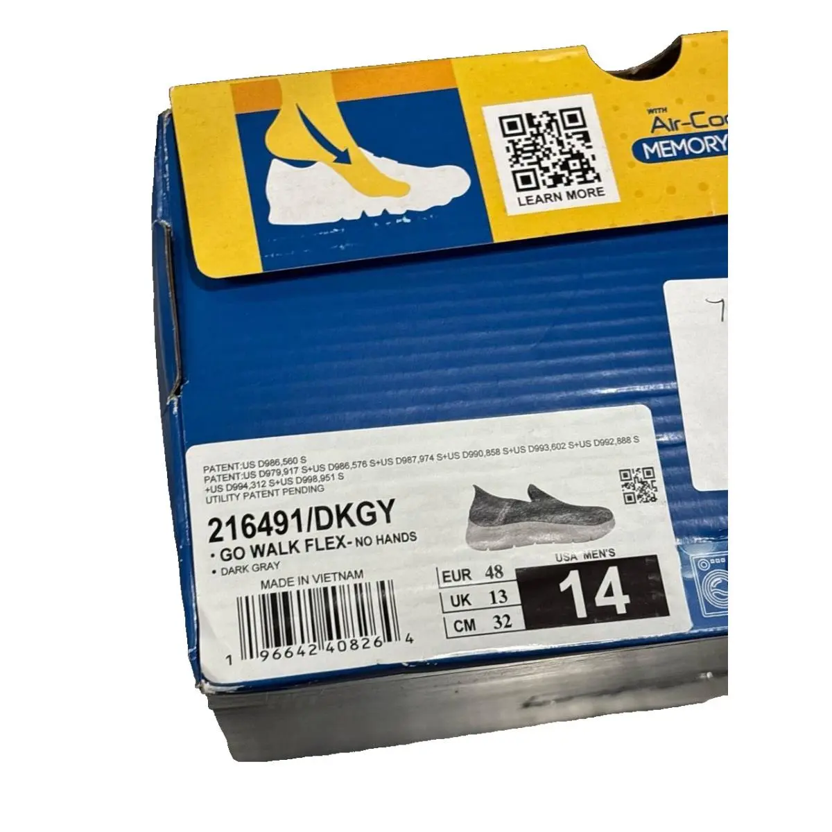 Skechers shoes - Skechers Men`s Go Walk Flex - 216491/DKGY - Dark Gray 6