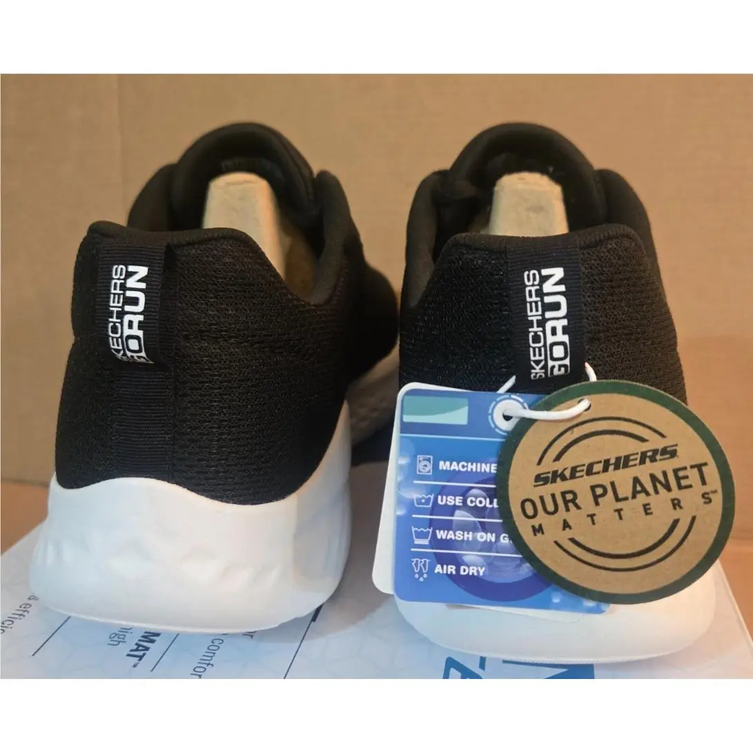 Skechers shoes - Skechers Go Run Lite-Quick Stride - 220893 - Black/White (UPC: 196642751254) 4