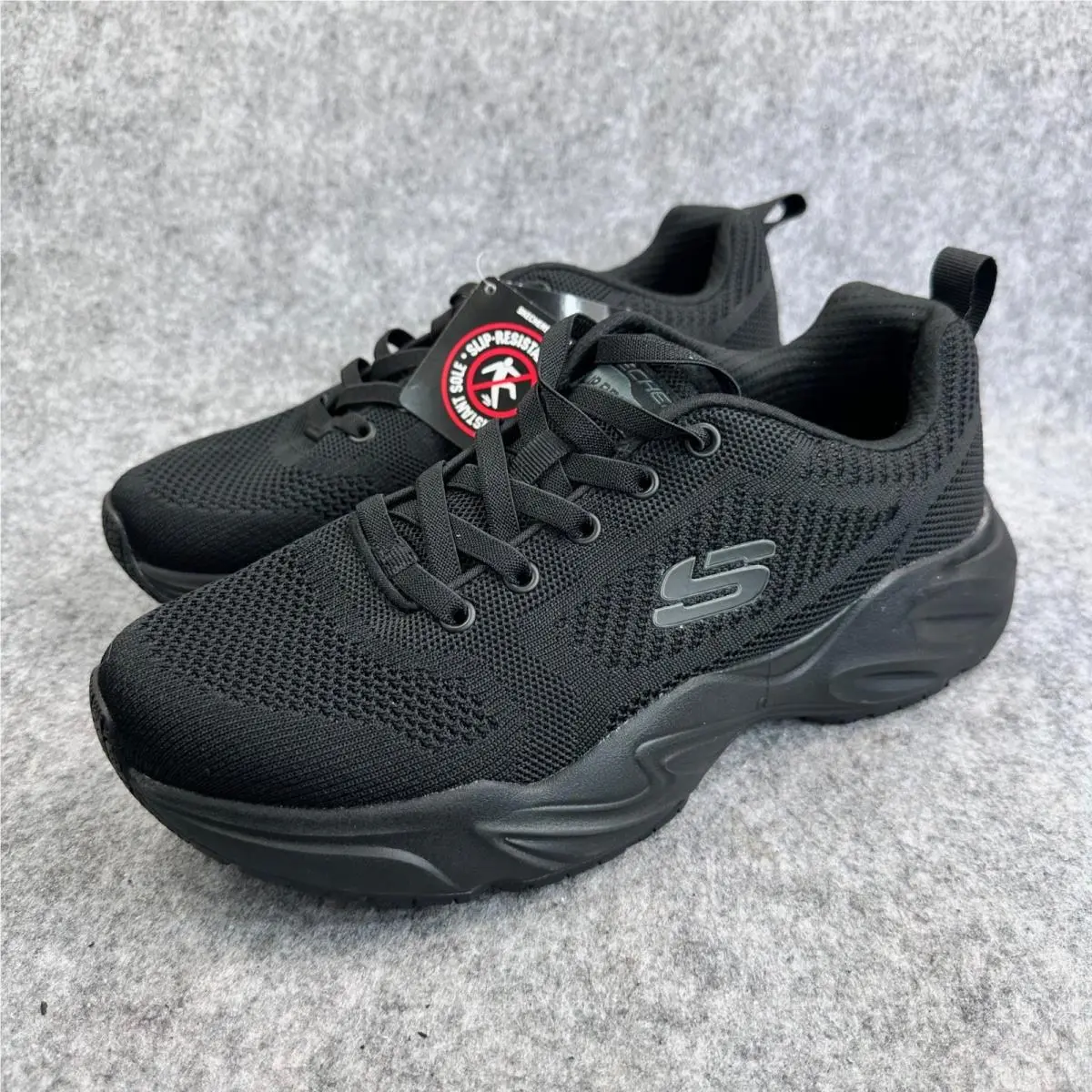 Skechers shoes - Stamina Airy SR - Stamina Airy - 200117 - Black 1
