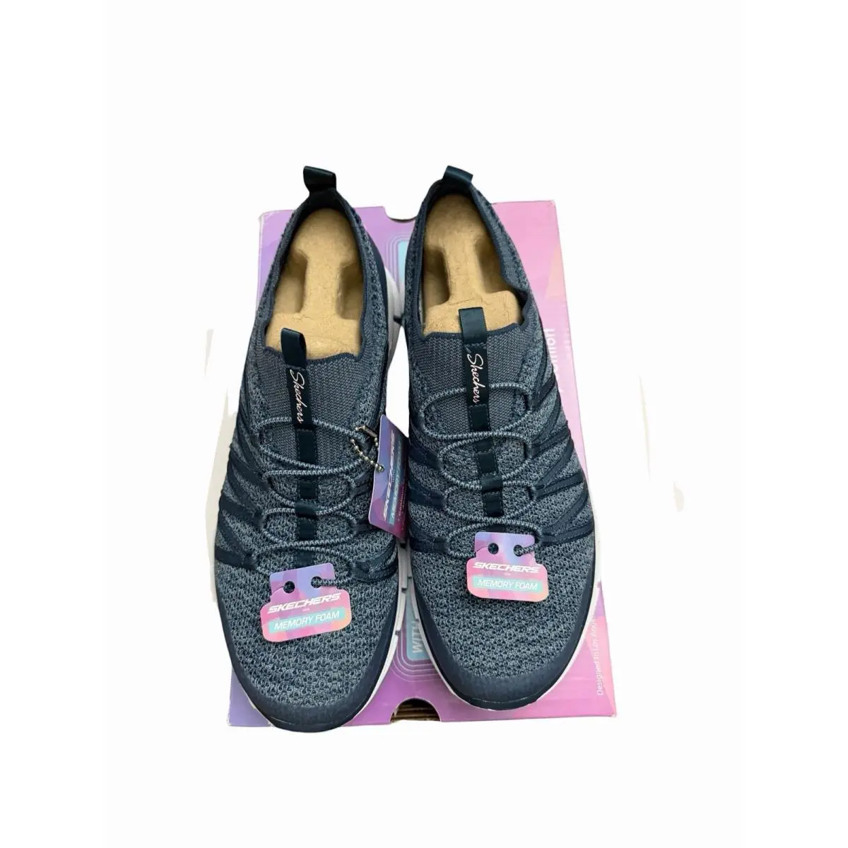Skechers shoes - Skechers Memory Foam - Memory Foam - 22874 - Blue (UPC: 193113261854) 1