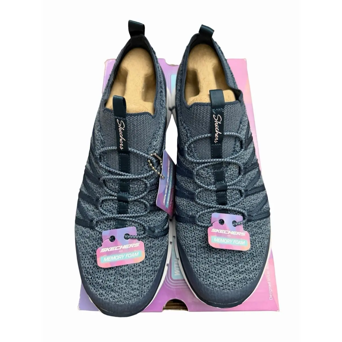 Skechers shoes - Skechers Memory Foam - Memory Foam - 22874 - Blue (UPC: 193113261854) 2