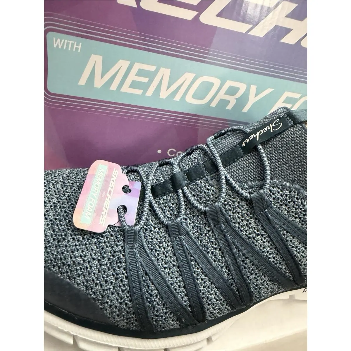 Skechers shoes - Skechers Memory Foam - Memory Foam - 22874 - Blue (UPC: 193113261854) 3
