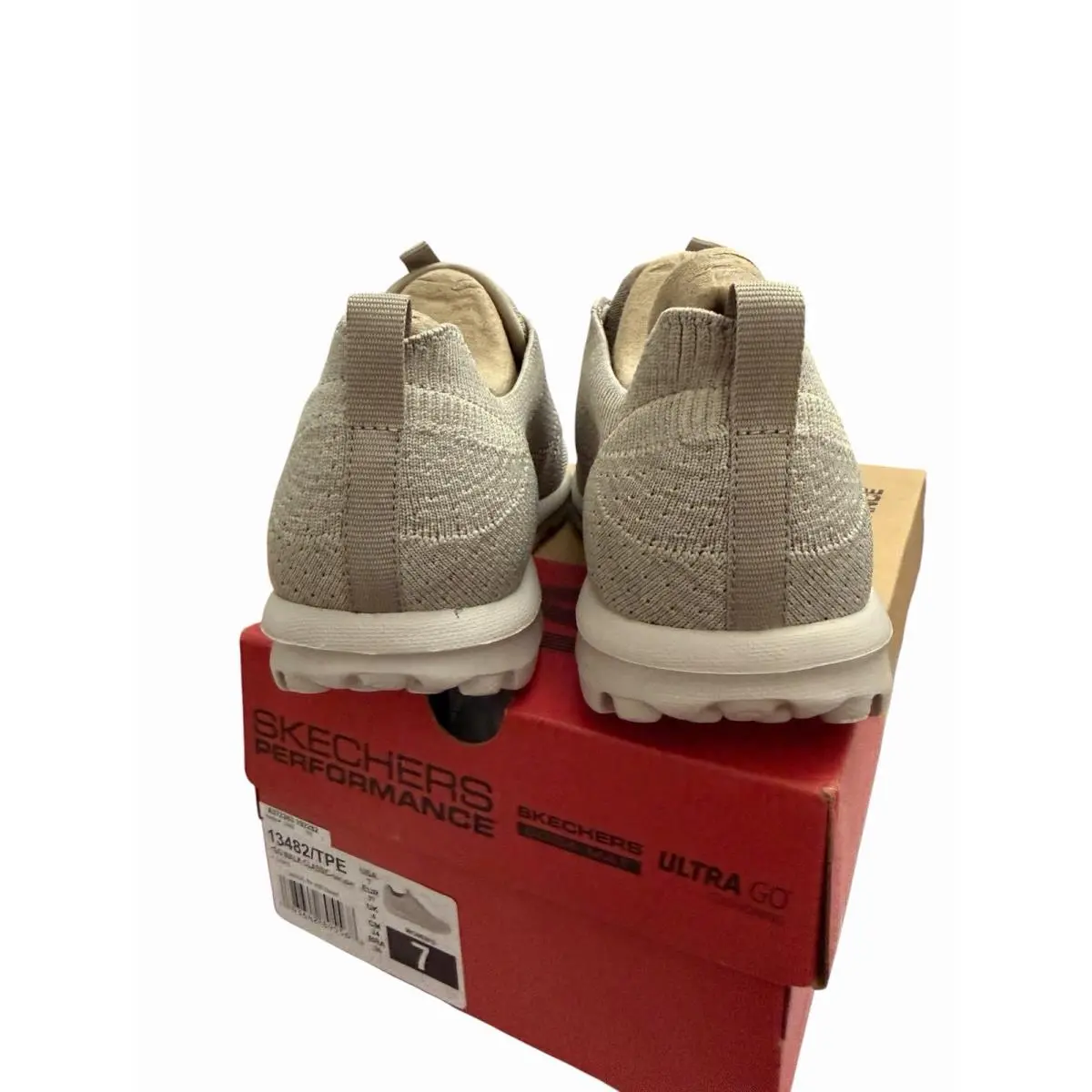 Skechers shoes - Skechers Go Walk - Walk - 13482 - Beige (UPC: 193642895568) 5