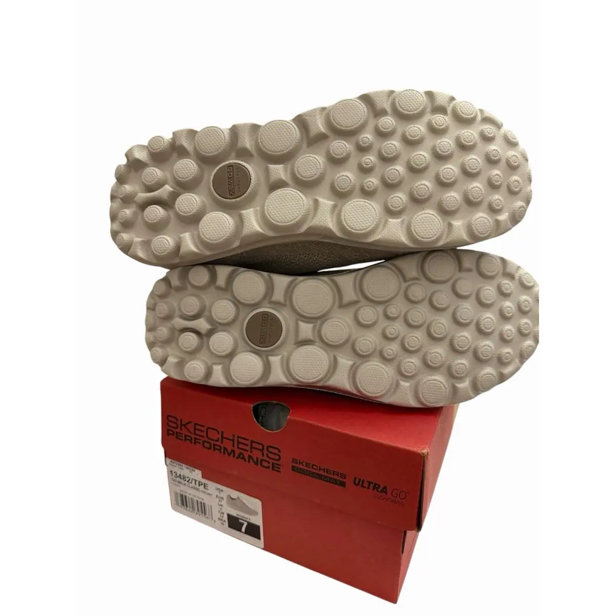 Skechers shoes - Skechers Go Walk - Walk - 13482 - Beige (UPC: 193642895568) 6