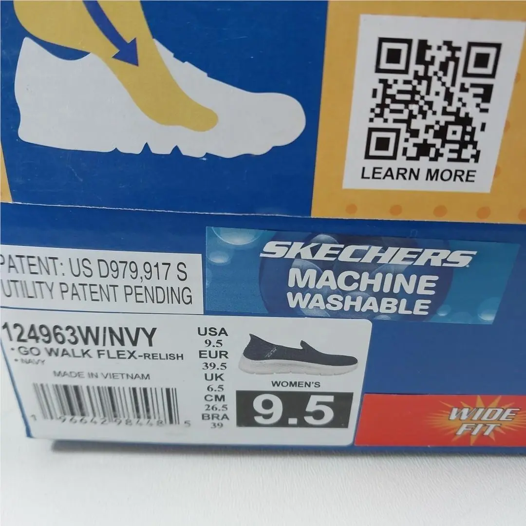 Skechers shoes - Go Walk Flex - Walk Flex - 124963W - Navy 4