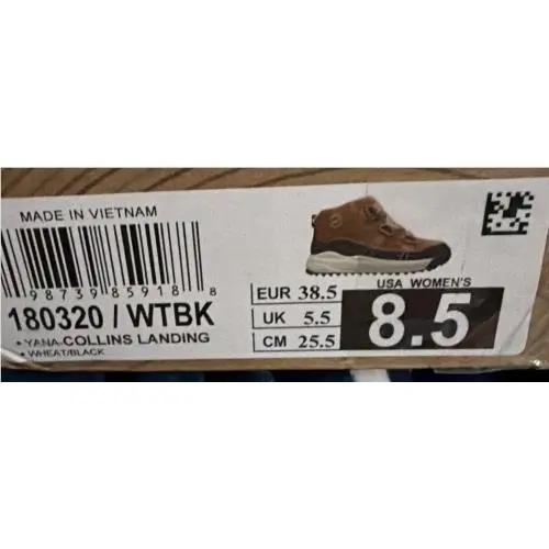 Skechers shoes - Skechers Adventure Yana Collins Landing - Wheat/Black (UPC: 0198739859188) 6