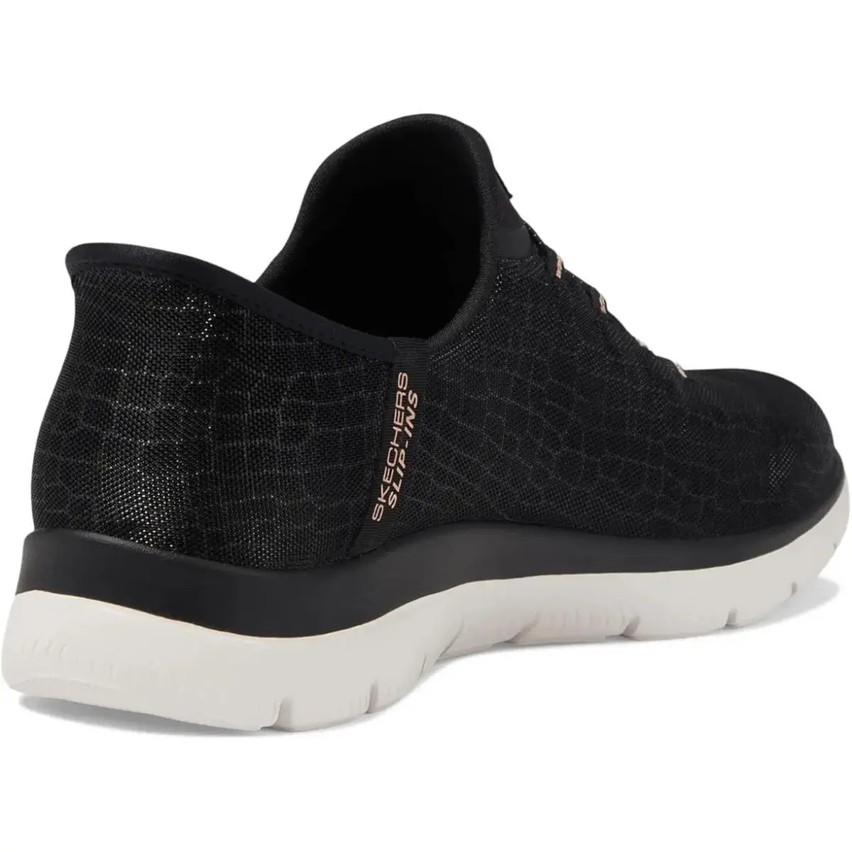 Skechers shoes - Summits Classy Night - Summits Classy Night - Slip On Walking Shoes - Black / Rose Gold (UPC: 197627290584) 0