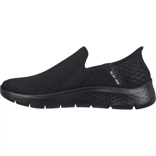 Skechers Men`s Go Walk Flex No Hands Hands Free Slip-ins Sneaker Black 9.5