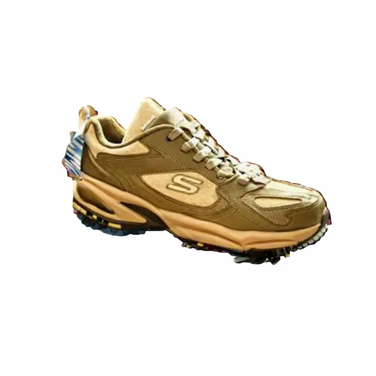 Men Skechers Size 10.5 Air Cooled Memory Foam Adventure Camo Style Color Box