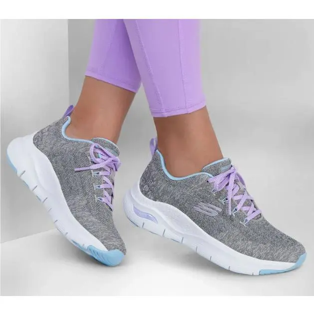 Skechers shoes - Skechers Arch Fit Comfy Wave - 149414/CCLV - grey 1
