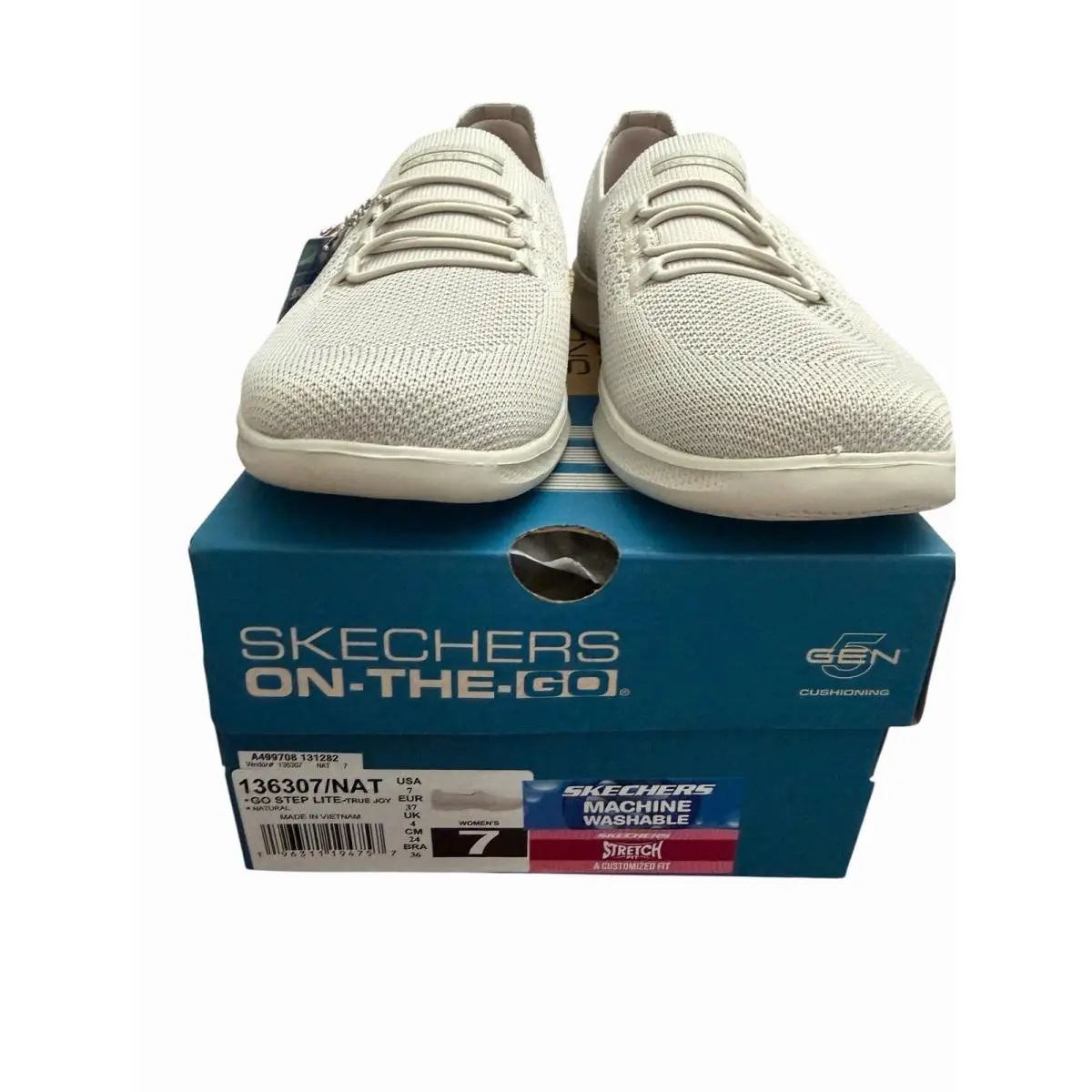 Skechers shoes - Skechers On the Go - the - 136307 - Beige (UPC: 196311194757) 3