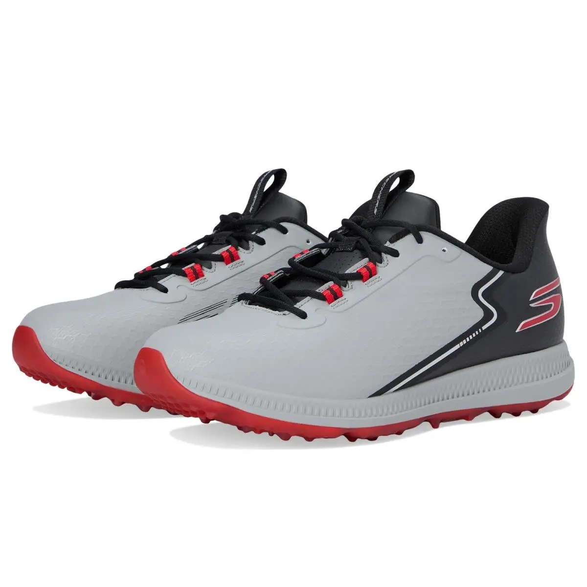 Skechers Go Golf Elite 6 214130WW-CHAR Size 8 Wide Spikeless Golf Shoes Men