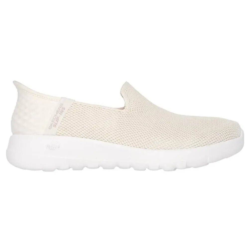 Skechers Slip-ins GO Walk Joy Vela Off White Sneakers Size 12
