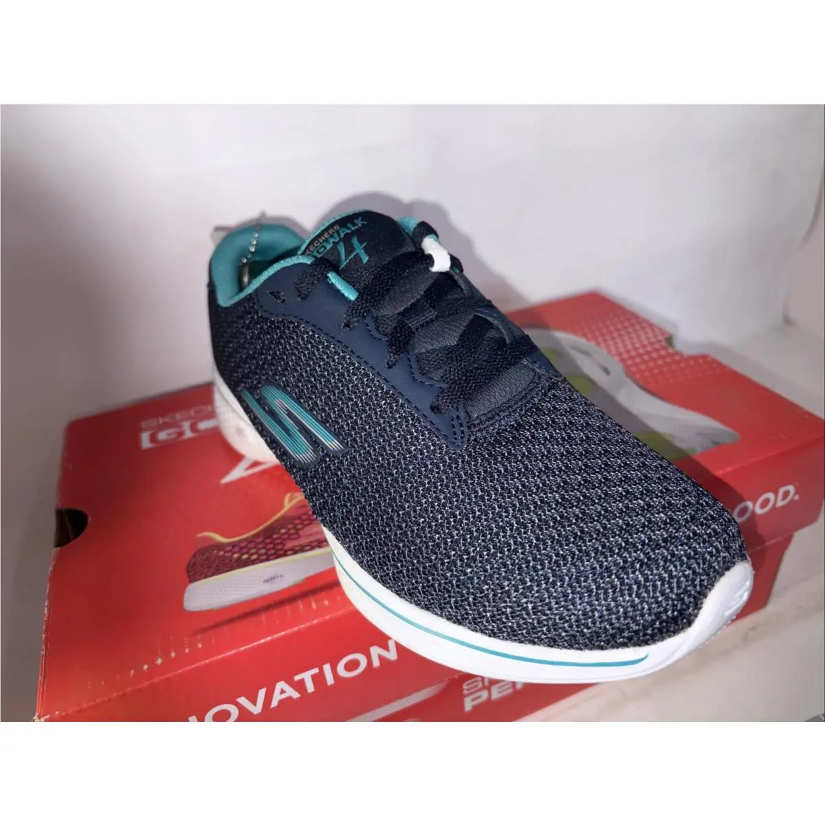 Skechers shoes - Skechers NVTL GO WALK-GLORIFY - NVTL - 14175 NVTL - Navy / TEAL 0