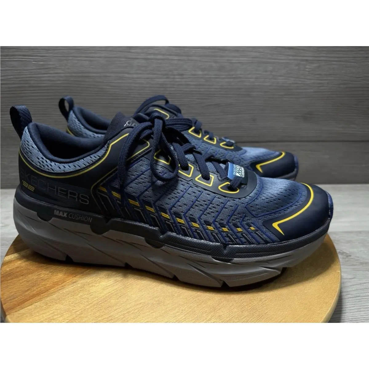 Skechers shoes - Skechers Max Cushioning Premier - Endeavor - 220070/BKWR - Blue 0