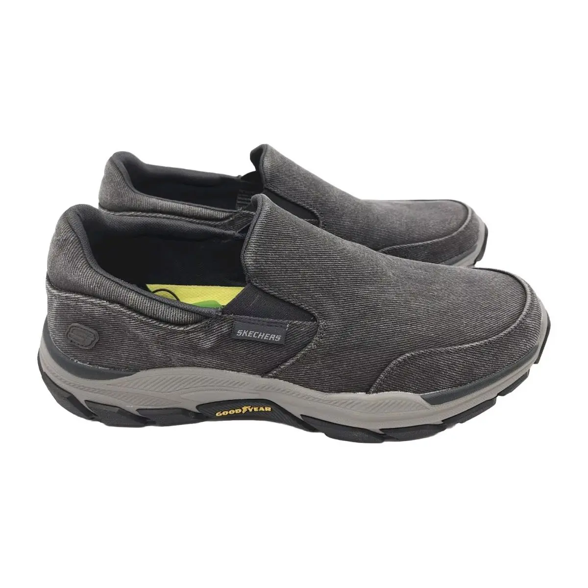 Skechers shoes - Respected Fallston - Respected Fallston - Charcoal (UPC: 194880918873) 2