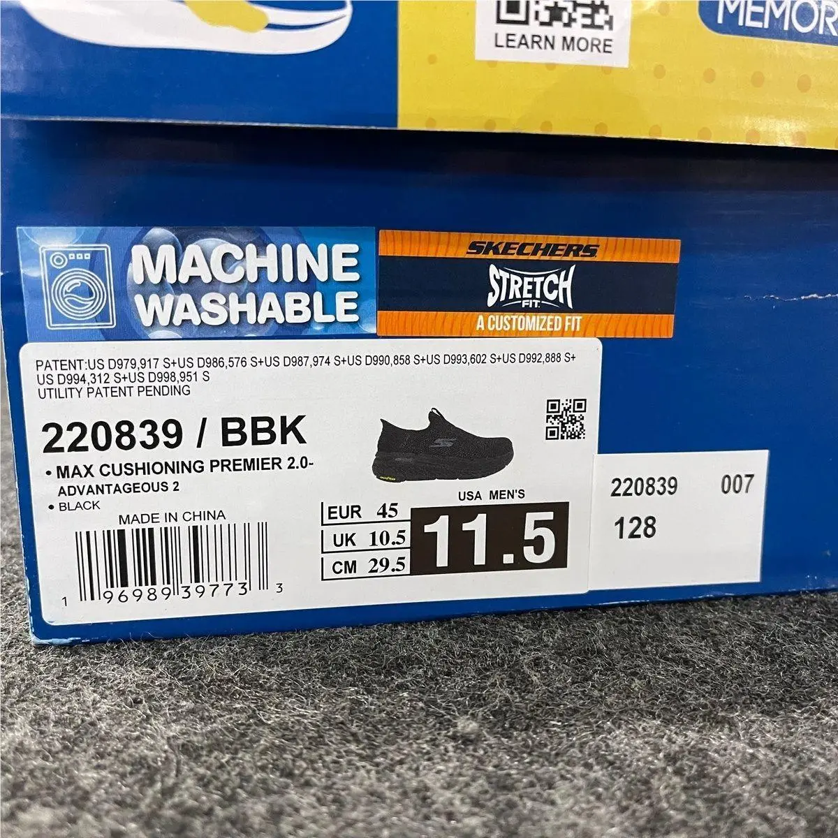 Skechers shoes - VS192114 - vs-192114 - Black (UPC: 196989397733) 3