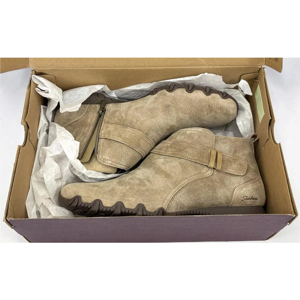 Skechers shoes - Skechers Bikers Lite Radiant Momentum - 159314/Tan - Tan (UPC: 199025517881) 9