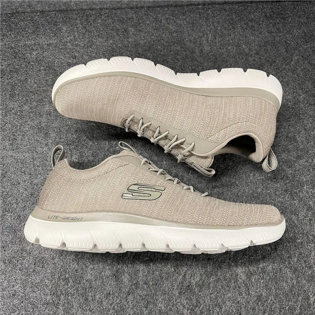 Skechers shoes - VS193350 - vs-193350 - Beige (UPC: 197976617537) 5