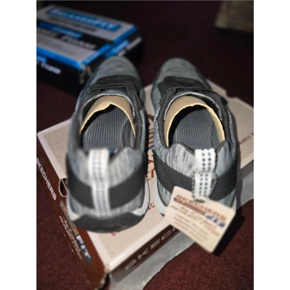 Skechers shoes - Black and Grey 2
