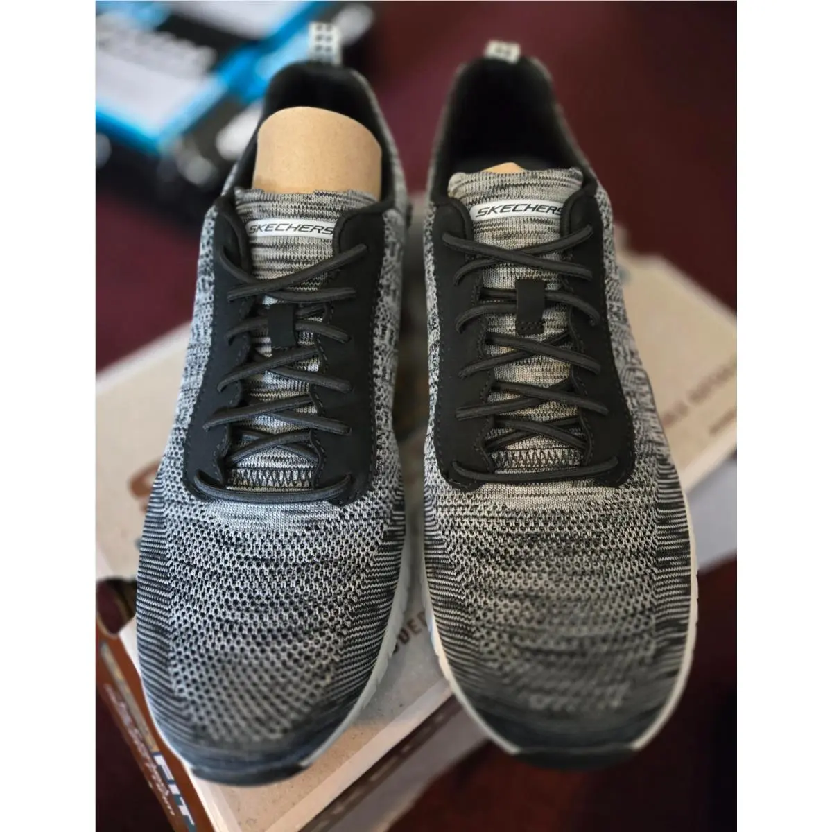 Skechers shoes - Black and Grey 4