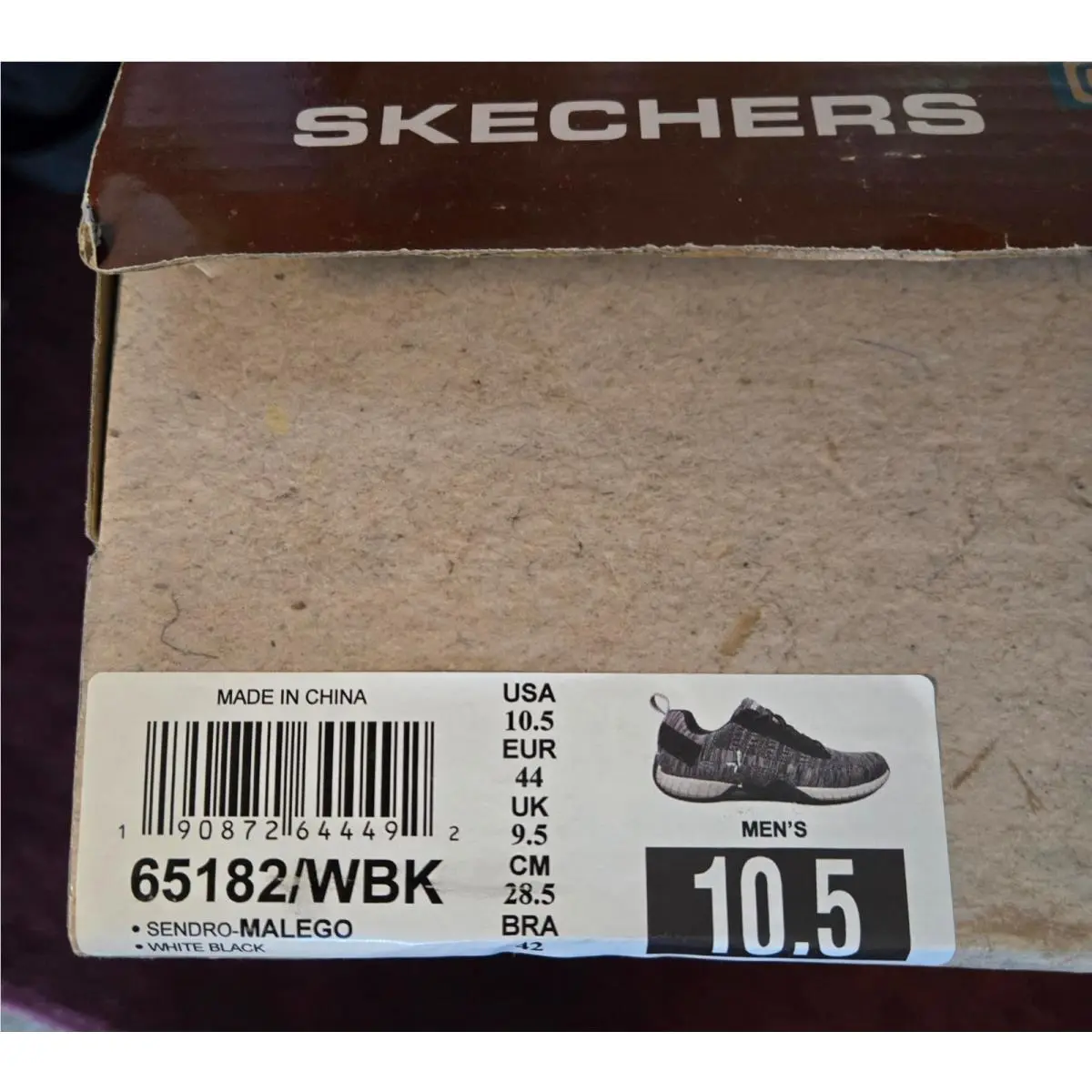 Skechers shoes - Black and Grey 5