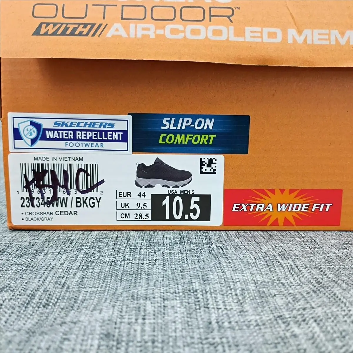 Skechers shoes - Crossbar-Cedar - 237345WW - Black 16