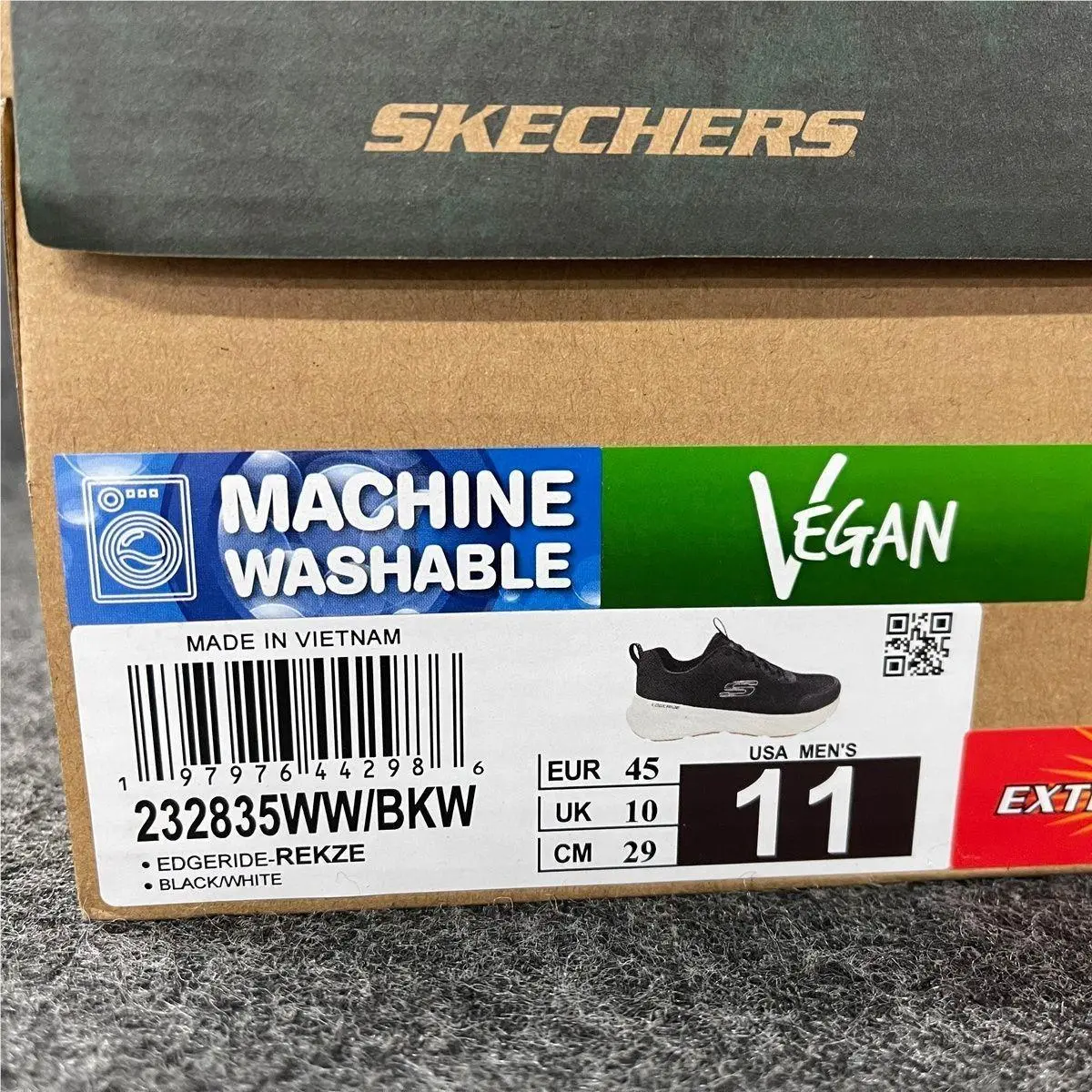 Skechers shoes - VS190552 - vs-190552 - Black (UPC: 197976442986) 4