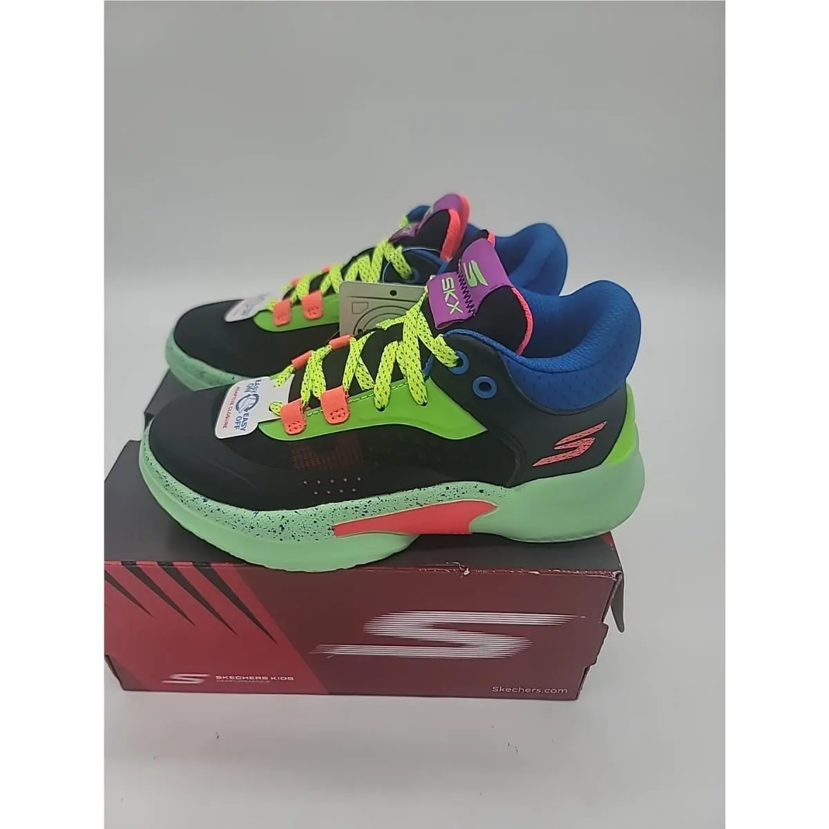 Skechers shoes - Blue, Green, Black 1