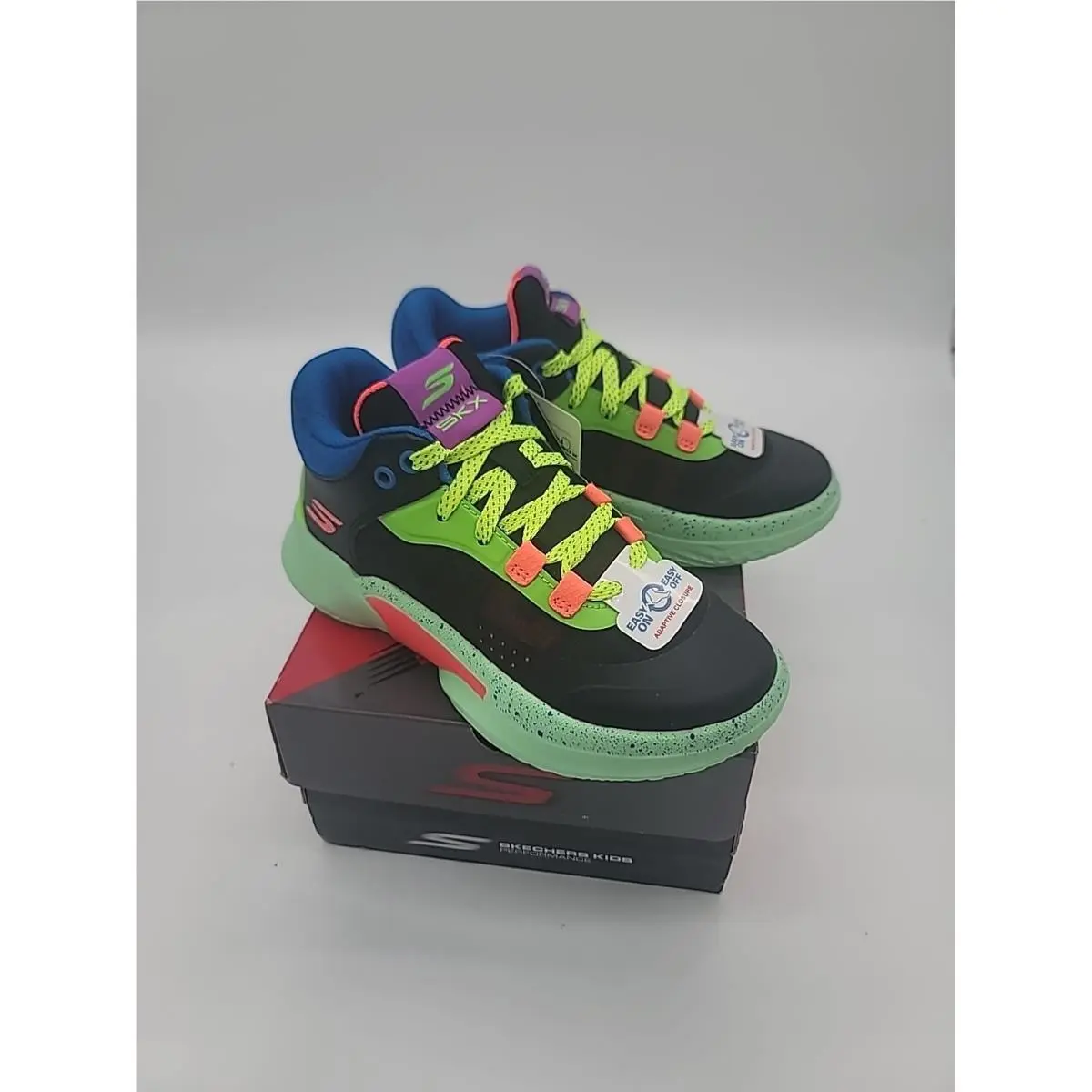 Skechers shoes - Blue, Green, Black 3