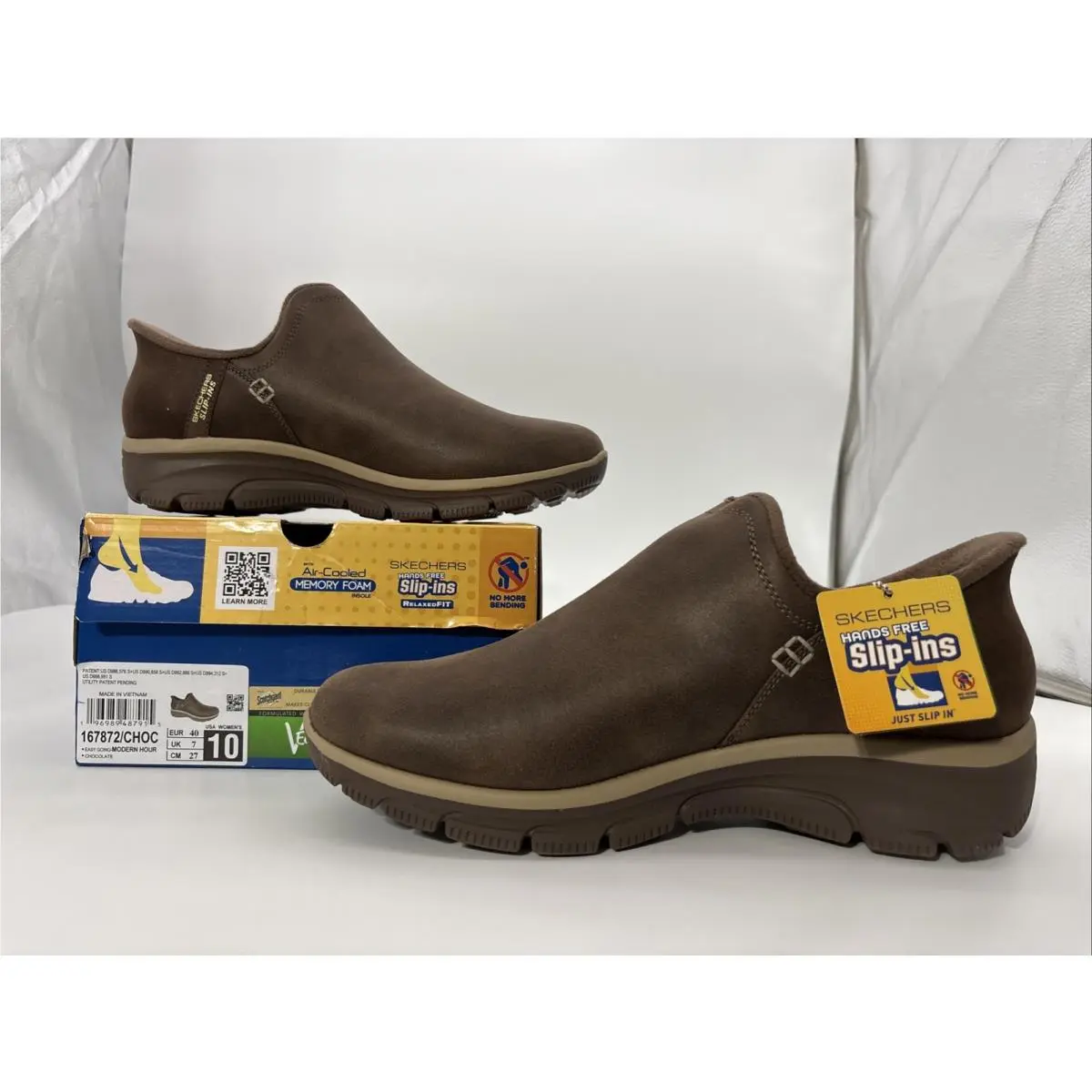 Skechers shoes - Easy Going Modern Hour - Easy Going Modern Hour - 167872 - Chocolate (UPC: 0196989487915) 2