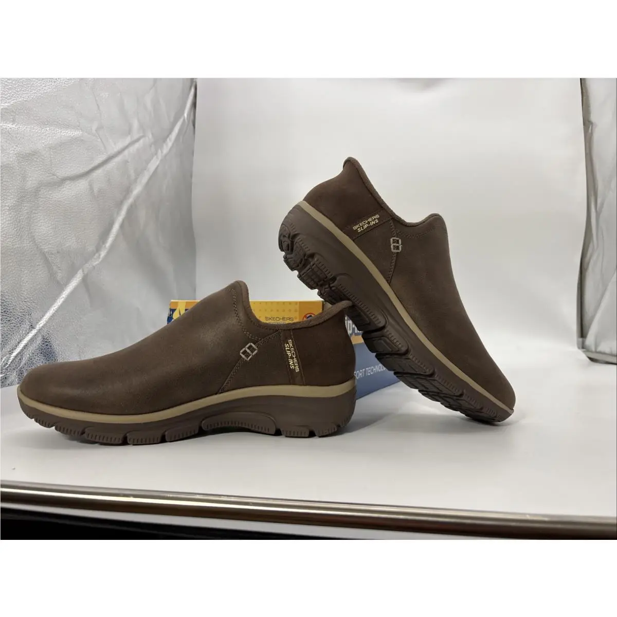 Skechers shoes - Easy Going Modern Hour - Easy Going Modern Hour - 167872 - Chocolate (UPC: 0196989487915) 13