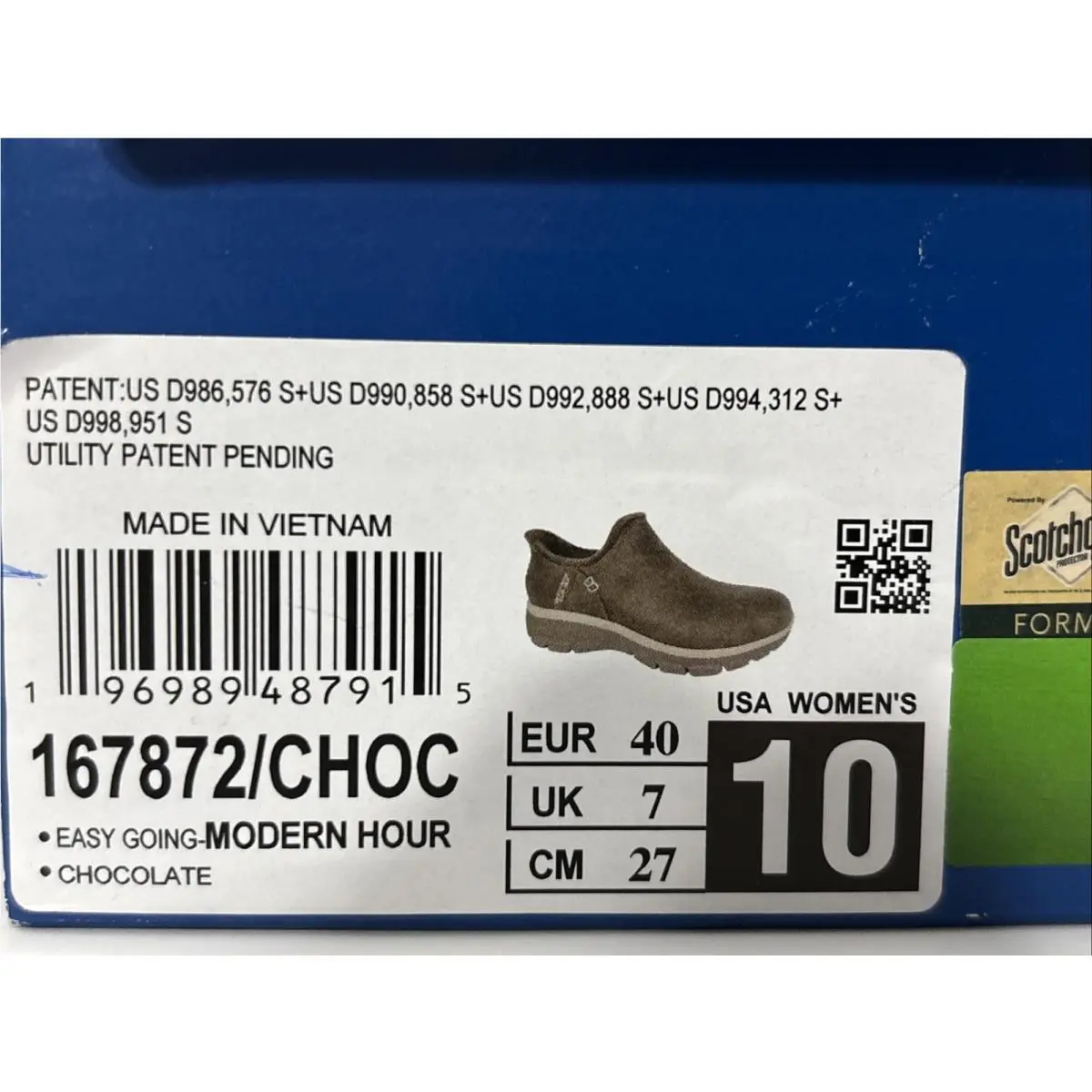 Skechers shoes - Easy Going Modern Hour - Easy Going Modern Hour - 167872 - Chocolate (UPC: 0196989487915) 0
