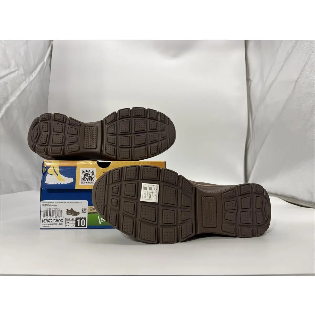 Skechers shoes - Easy Going Modern Hour - Easy Going Modern Hour - 167872 - Chocolate (UPC: 0196989487915) 1